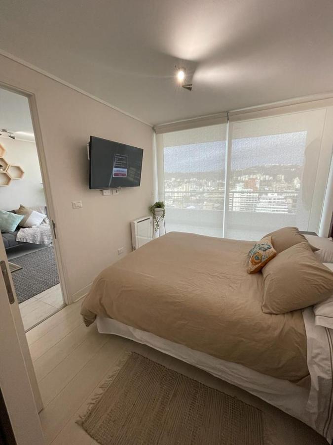 Ferienwohnung Departamento De Lujo Estacionamiento Privado Y Cocina Integral Vina del Mar Exterior foto